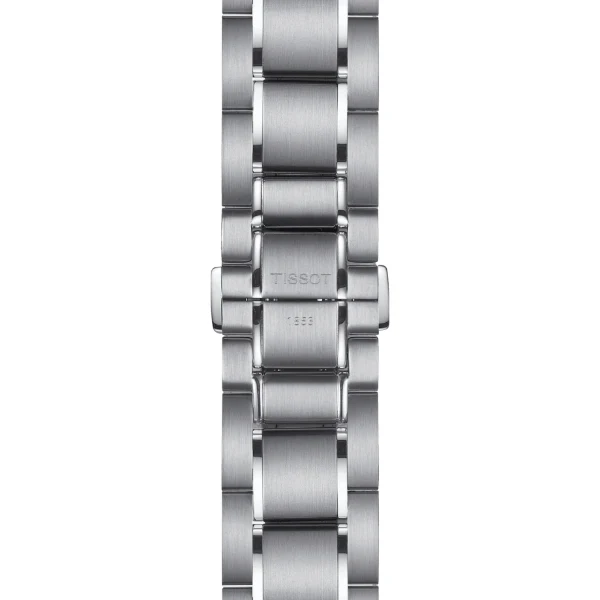 Tissot T-Sport PRS 516 Silver Stainless Steel Black Dial Chronograph Quartz Watch for Men's - T100.417.11.051.01 - Image 3