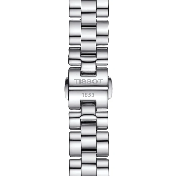Tissot T-Wave Silver Stainless Steel Silver Dial Quartz Watch for Ladies - T1122101103600 - Image 2