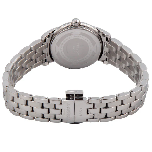 Tissot Ballade III Silver Stainless Steel Silver Dial Quartz Watch for Ladies - T-0312101103300 - Image 2