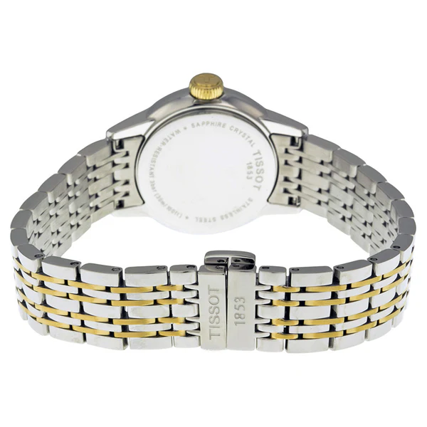 Tissot Carson Two-tone Stainless Steel White Dial Quartz Watch for Ladies - T-0852102201300 - Image 2