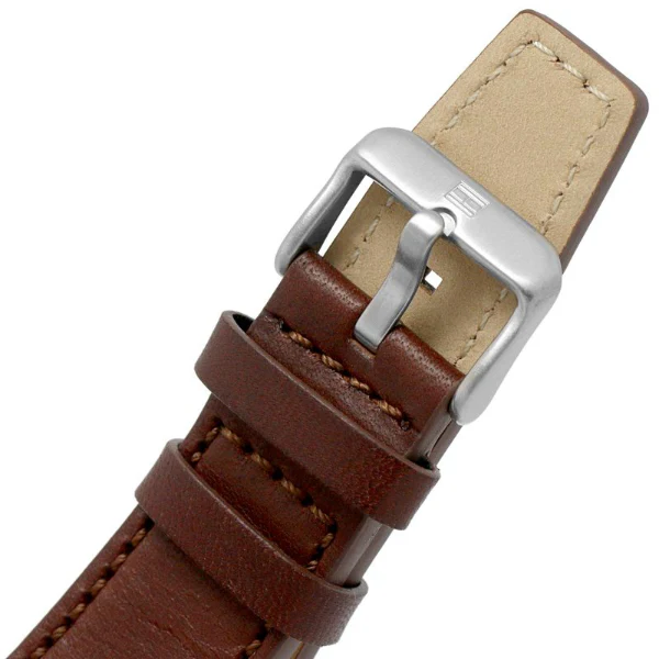 Tommy Hilfiger Lars Brown Leather Strap Green Dial Chronograph Quartz Watch for Gents - 1792064 - Image 4