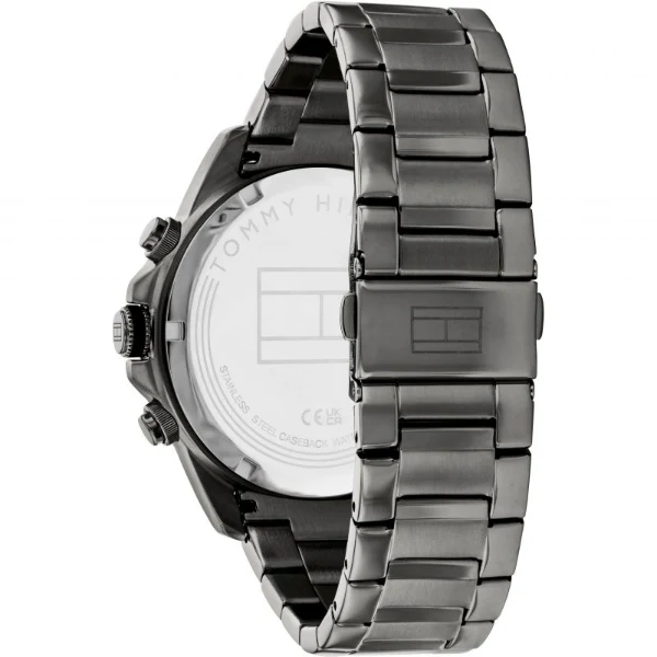 Tommy Hilfiger Lars Gery Stainless Steel Black Dial Chronograph Quartz Watch for Gents - 1792061 - Image 6