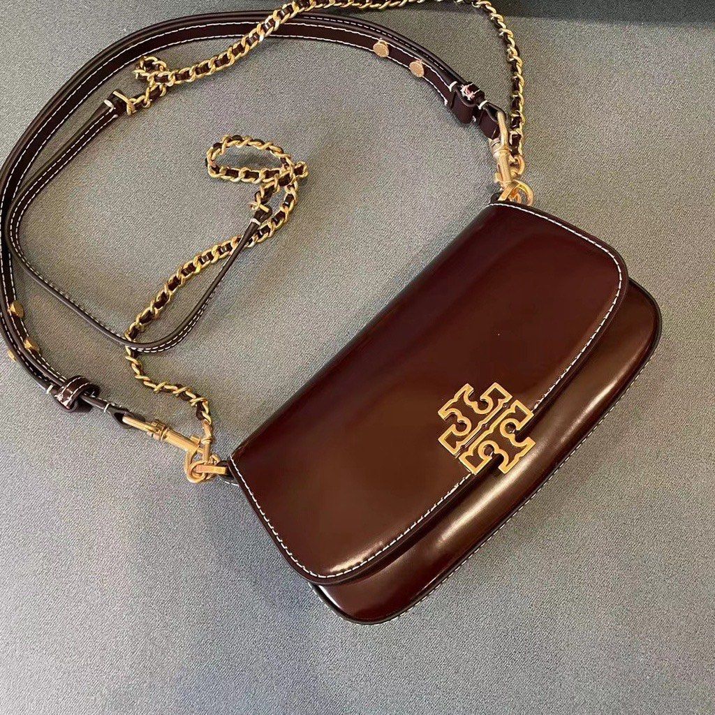 Tory Burch Britten Convertible Crossbody Bag In Tempranillo - 138772