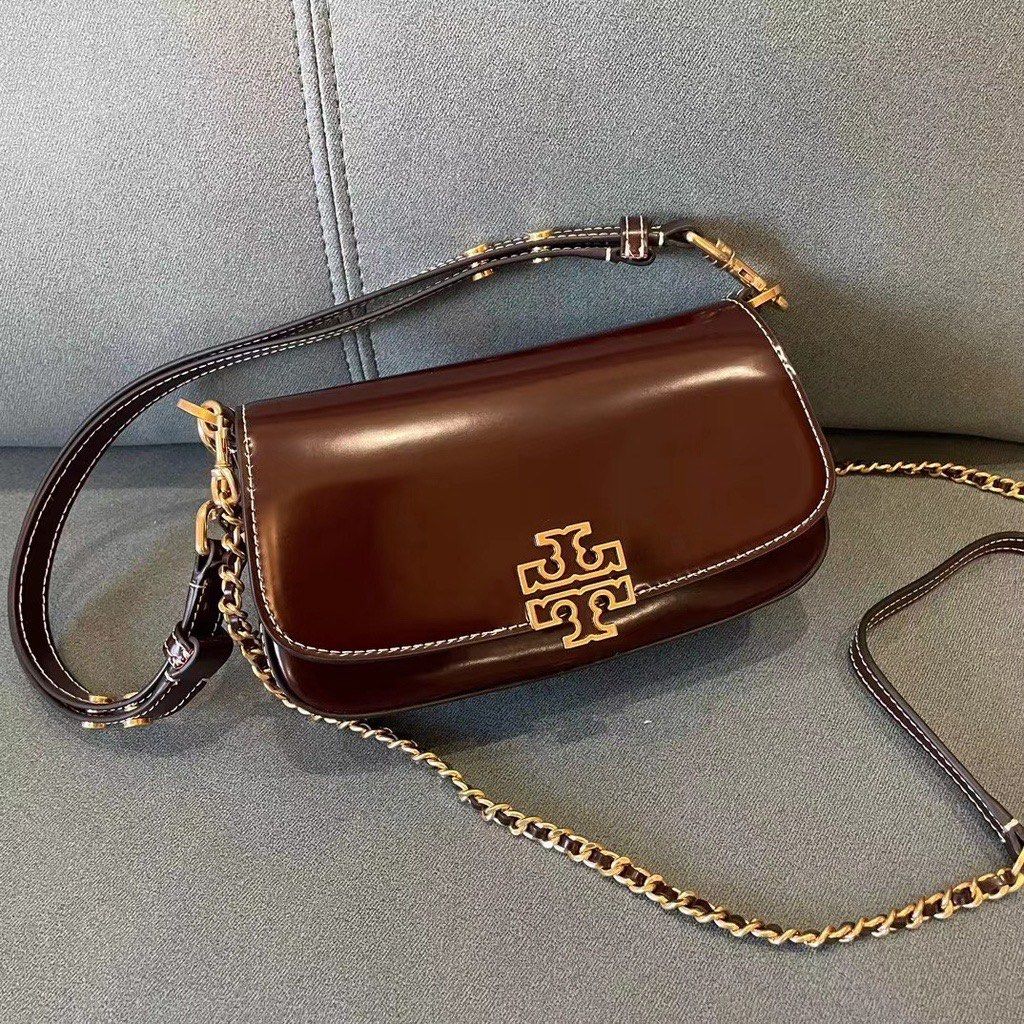 Tory Burch Britten Convertible Crossbody Bag In Tempranillo - 138772 - Image 4