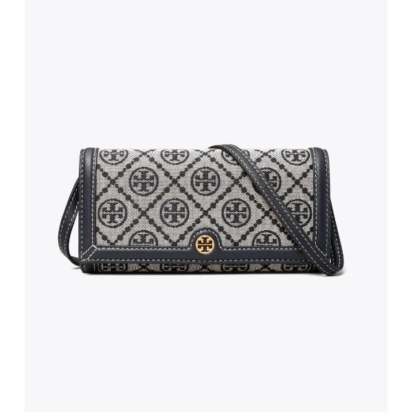 Tory Burch Canvas T-monogram Jacquard Navy - 135846