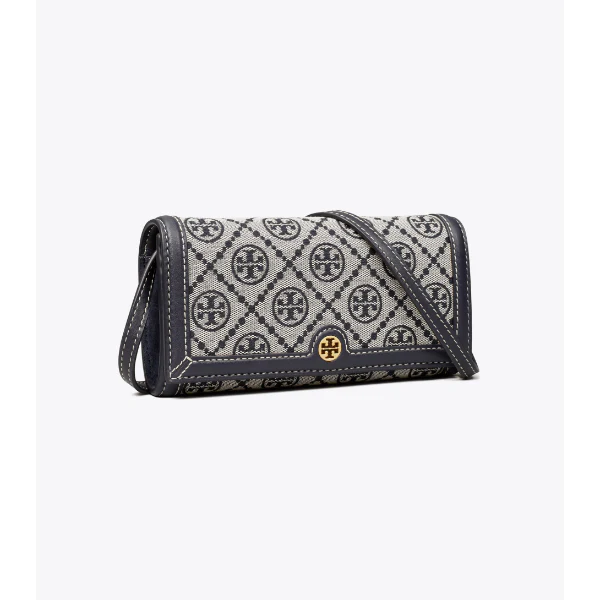 Tory Burch Canvas T-monogram Jacquard Navy - 135846 - Image 2