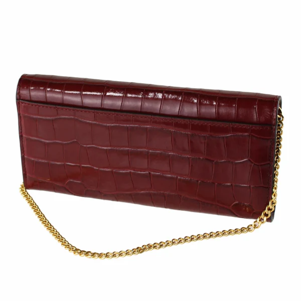 Tory Burch Juliette Embossed Slim Aoma Red -TB84758 - Image 2