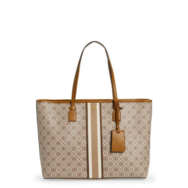Tory Burch Large T-Monogram Coated Canvas Granola -TB81964