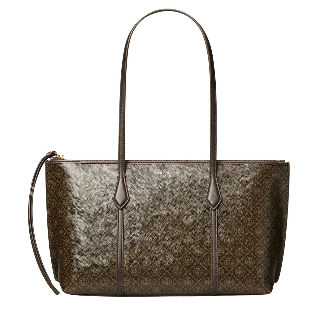 Tory Burch Perry Coated Canvas Tote Bag French Press - TB174237