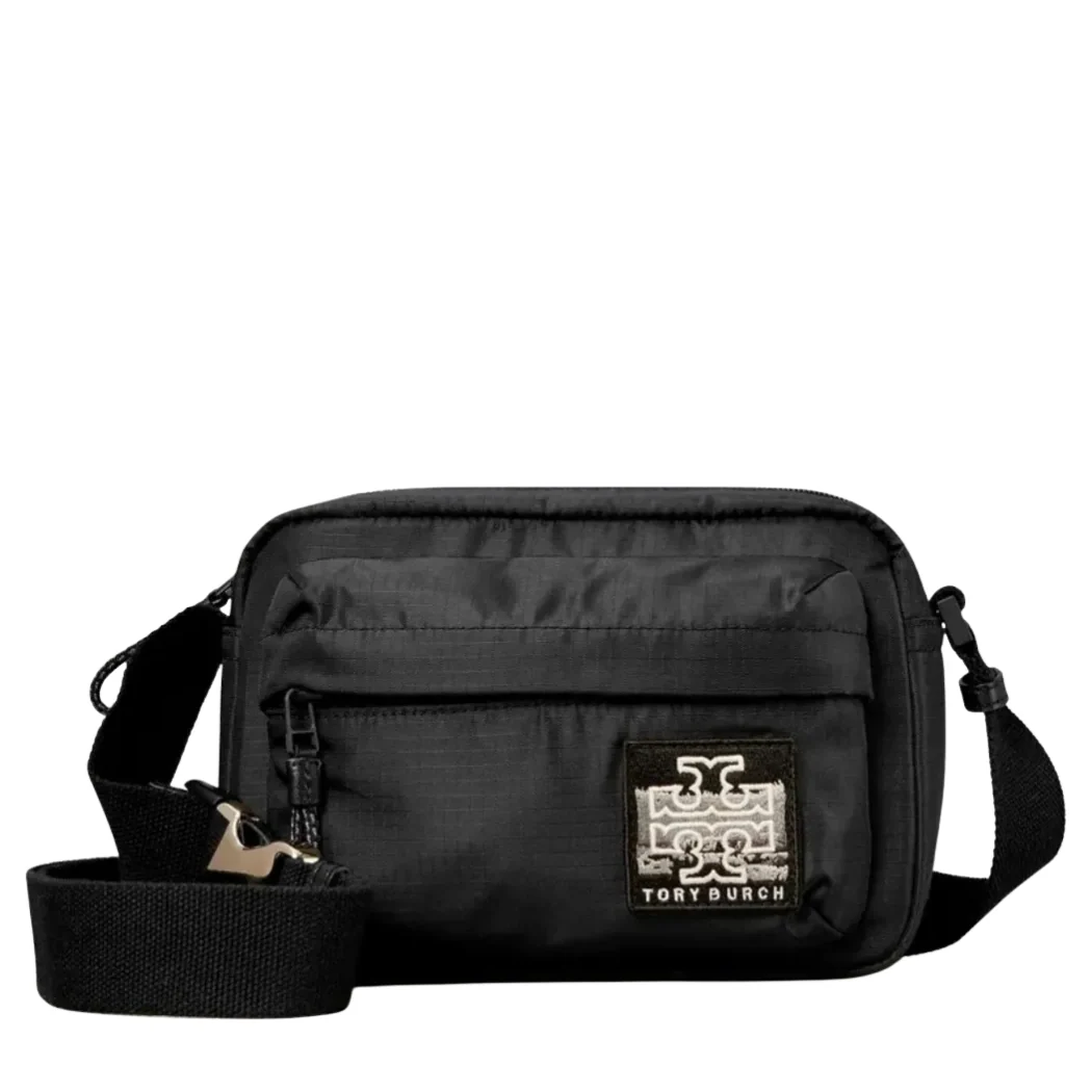 Tory Burch Ripstop Crossbody Bag Black TB147748
