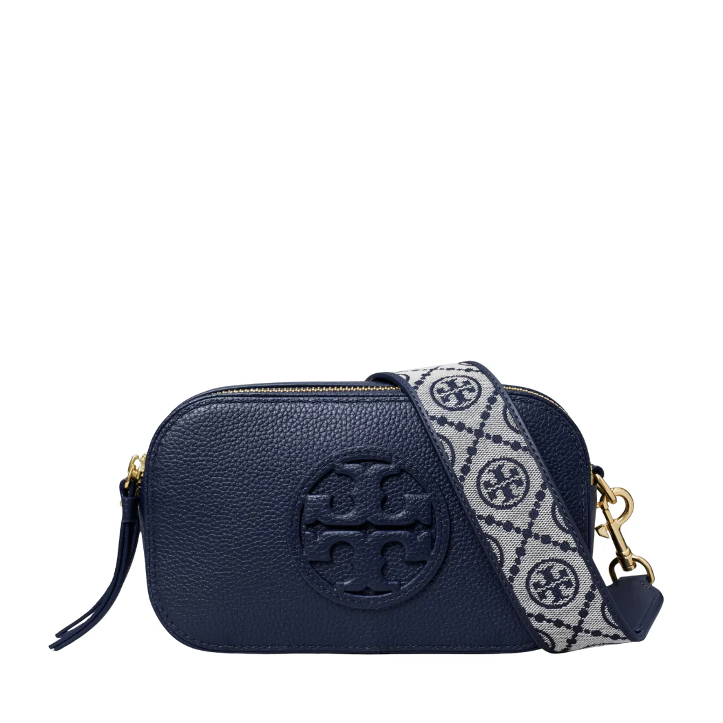 Tory Burch Women's Mini Miller Crossbody Bag โ Elegant Tory Navy - TB158757