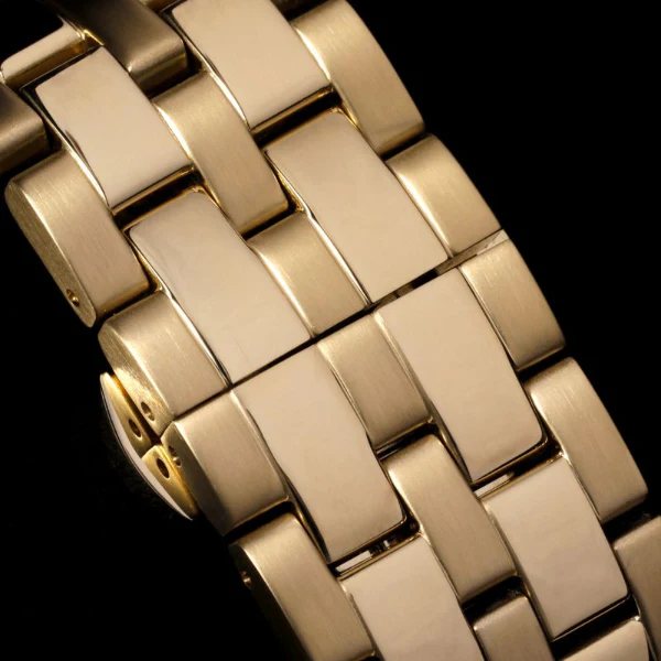 Versace Greca Time Gold Stainless Steel Gold Dial Quartz Watch for Gents - VE3K00522 - Image 3