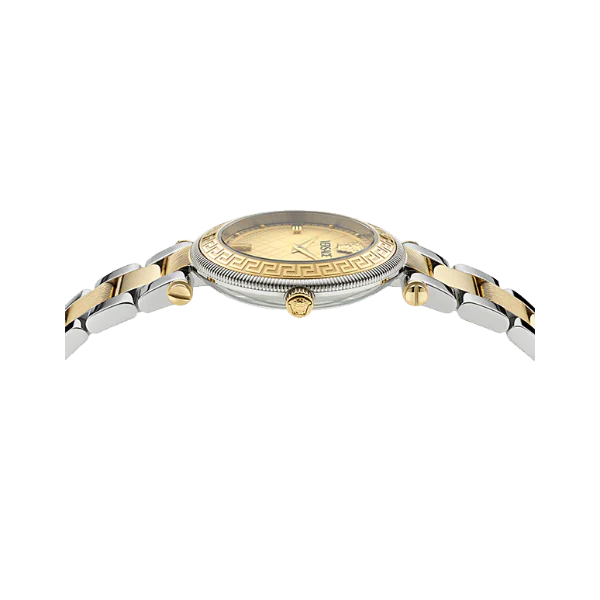 Versace Reve Two-tone Stainless Steel Gold Dial Quartz Watch for Ladies - VE8B00324 - Image 3