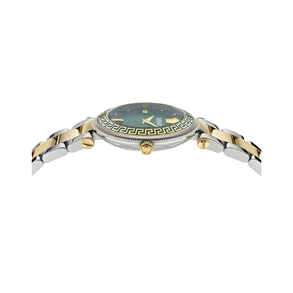 Versace Reve Two-tone Stainless Steel Green Dial Quartz Watch for Ladies - VE8B00524 - Image 3