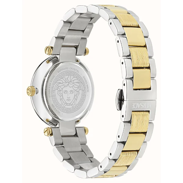 Versace Reve Two-tone Stainless Steel White Dial Quartz Watch for Ladies - VE8B00724 - Image 2
