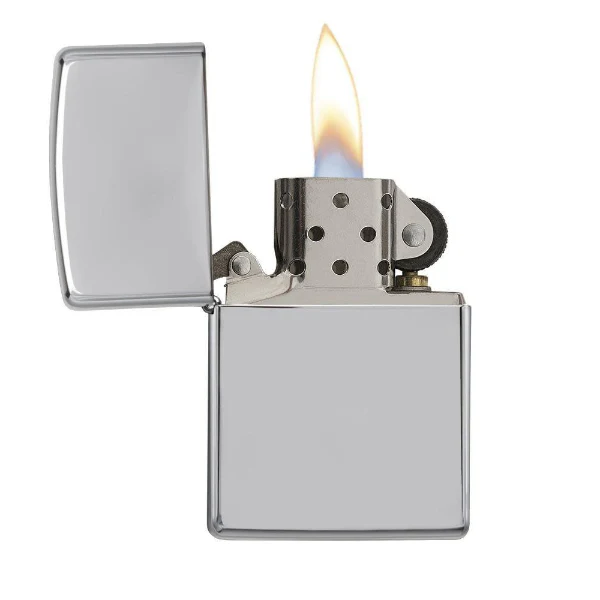 Zippo Classic High Polish Chrome Lighter - Image 2