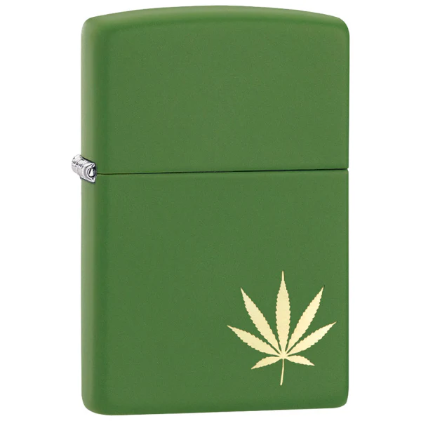 Zippo Classic Leaf Design Lighter