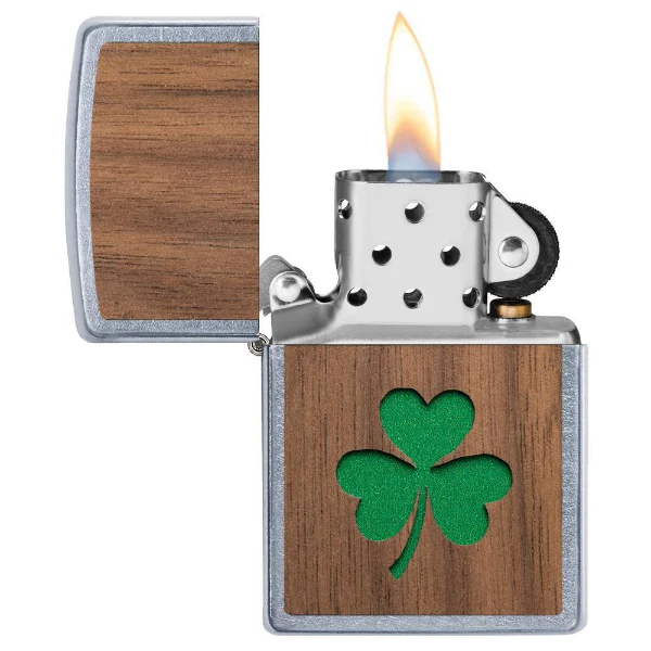 Zippo Woodchuck Usa Clover Lighter - Image 2